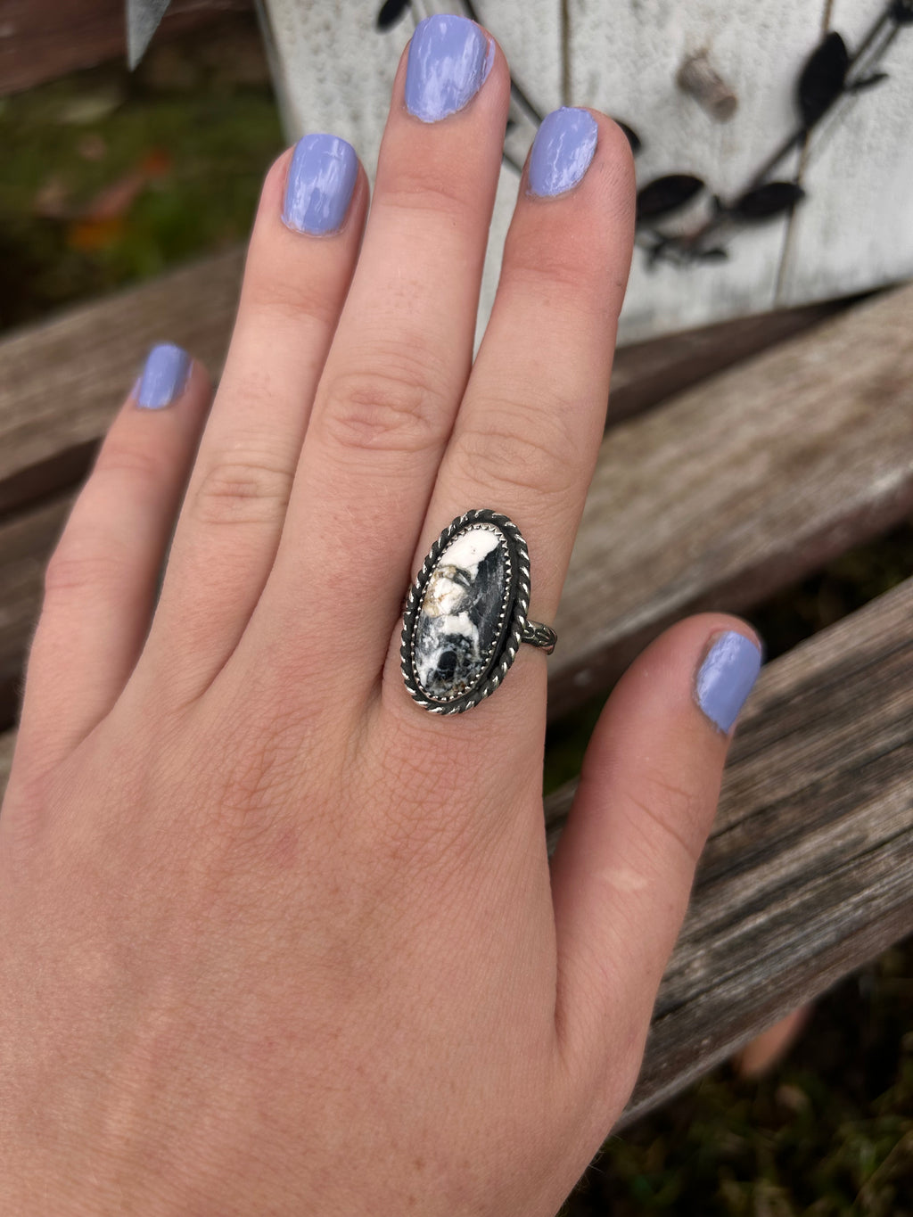 White Buffalo Ring