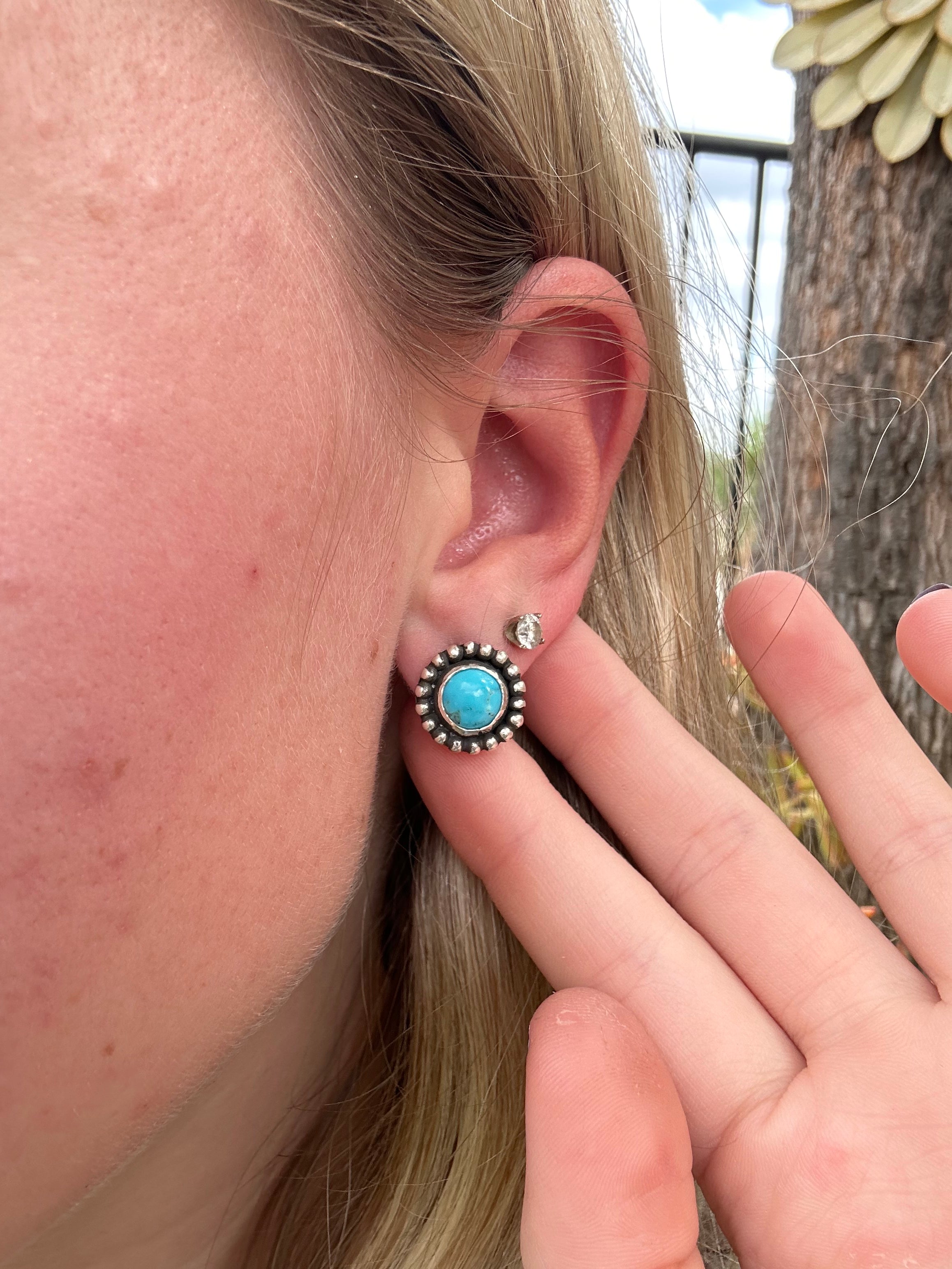 Kingman Turquoise Earrings