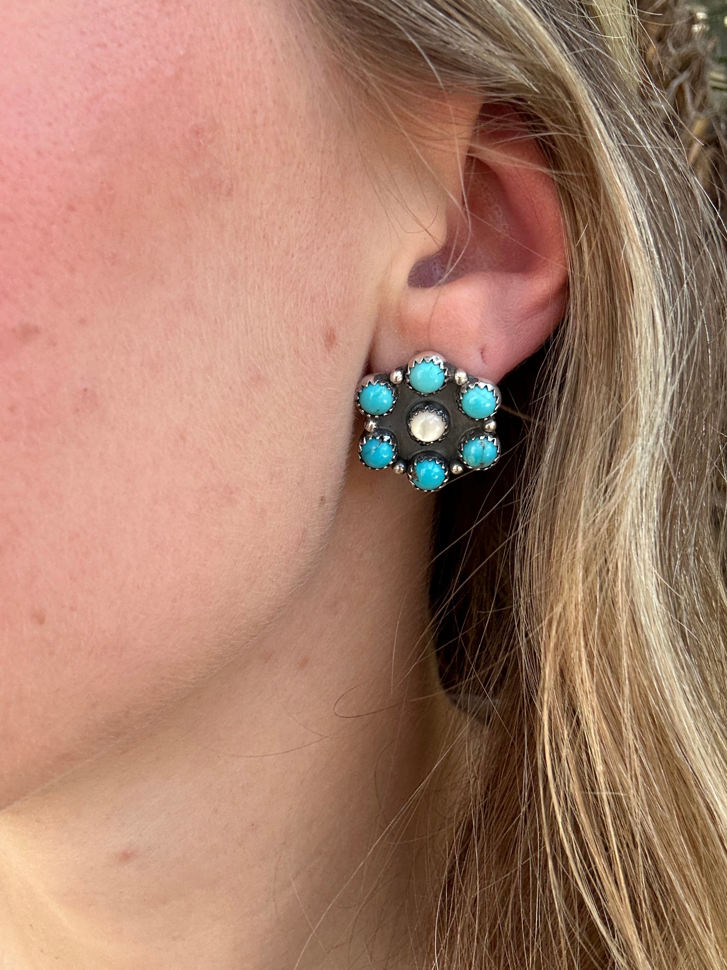 Sonora and Mother of Pearl Earrings
