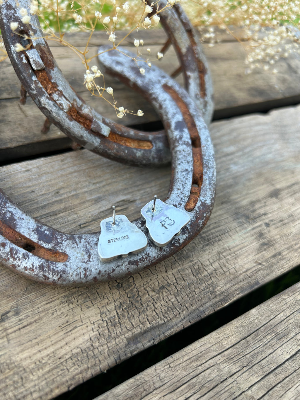 Golden Hill Cluster Earrings