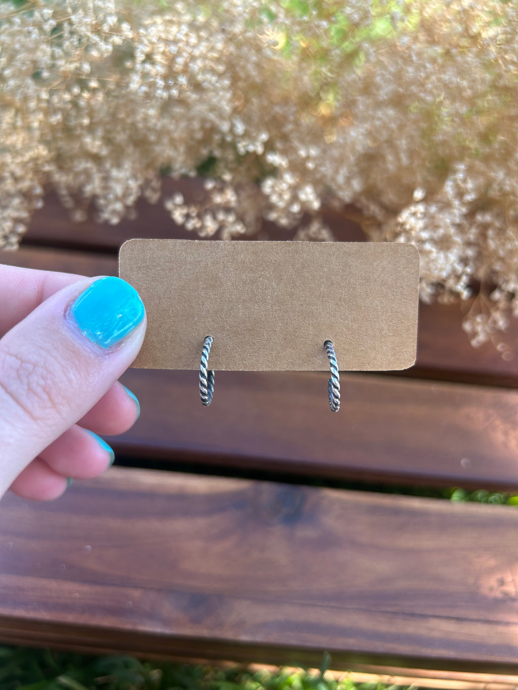 Twist Hoop Earrings