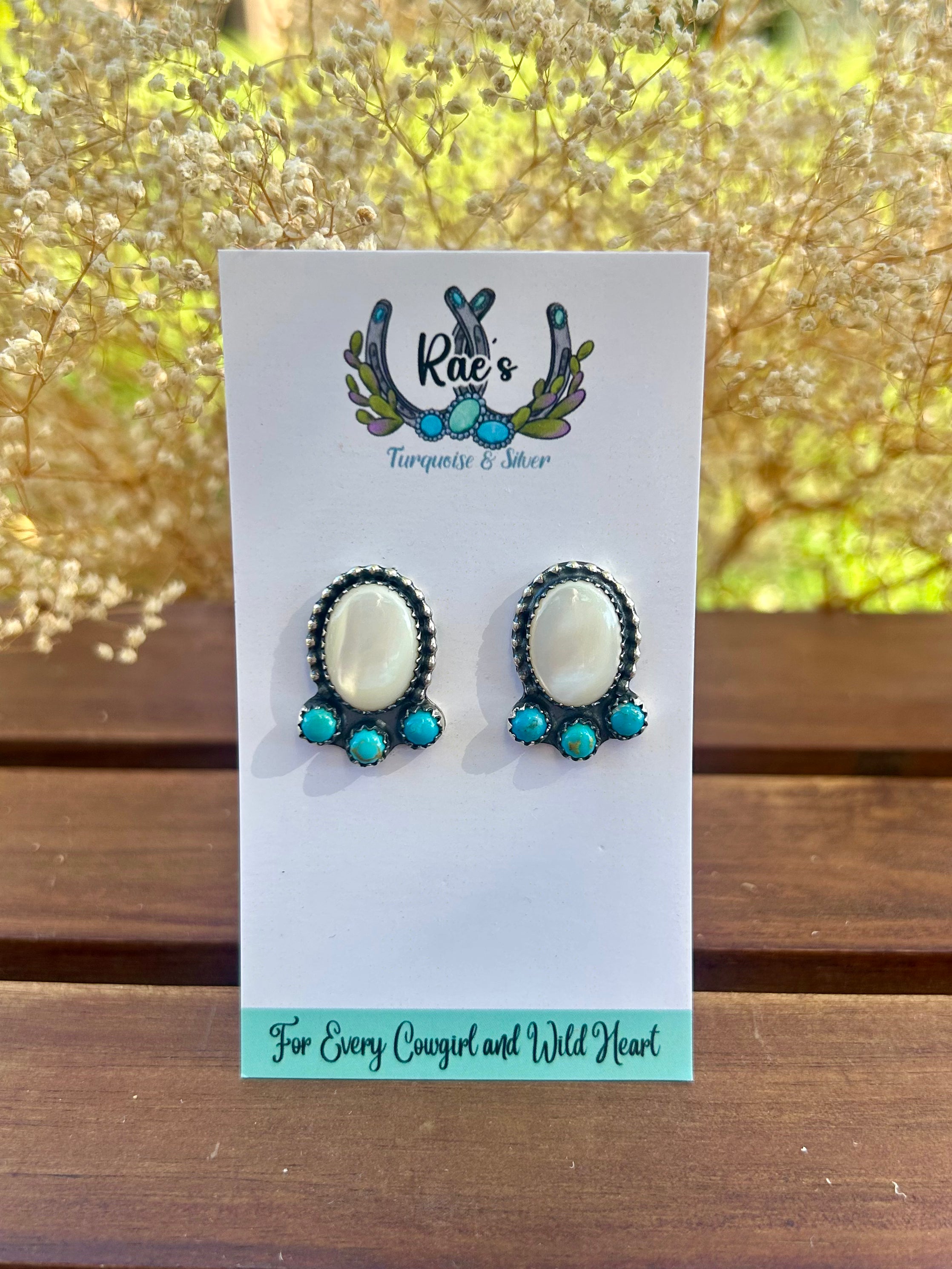 Mother of Pearl + Sonora Earrings