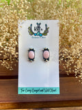 Pink Conch Earrings