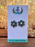 Palomino Flower Earrings