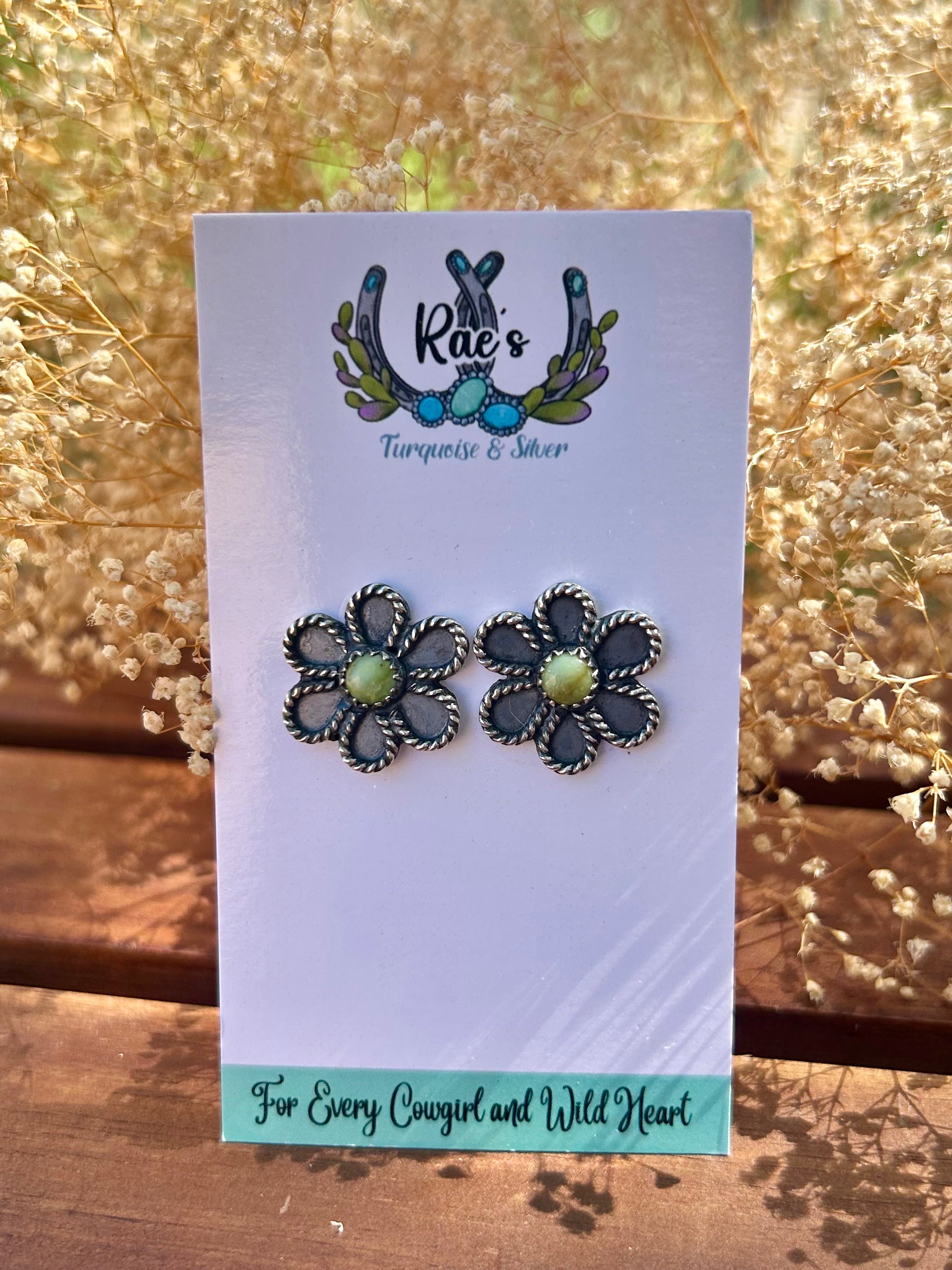Palomino Flower Earrings