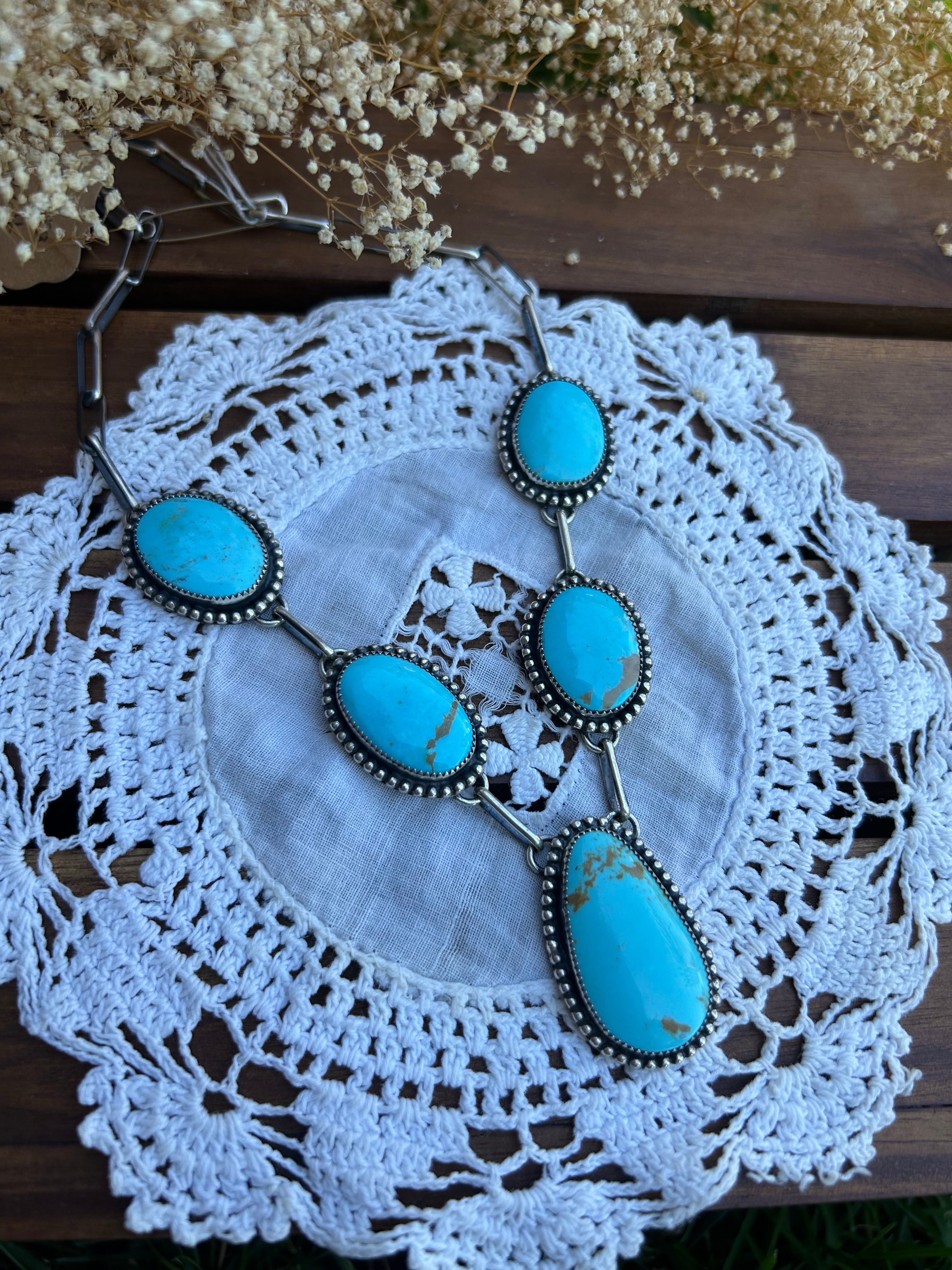 Sonora Turquoise Lariat